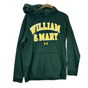 Under Armour William & Mary Tribe Hoodie S Loose Fit Green ColdGear Pullover